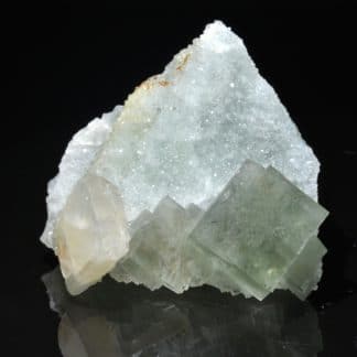 Fluorite verte et baryte, L'Avellan, Var.