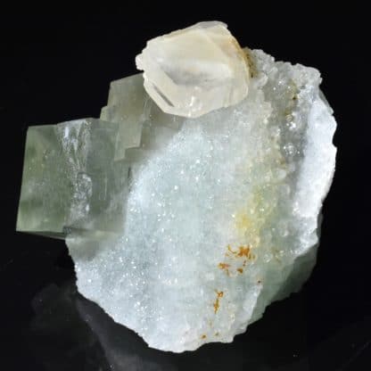 Fluorite verte et baryte, L'Avellan, Var.