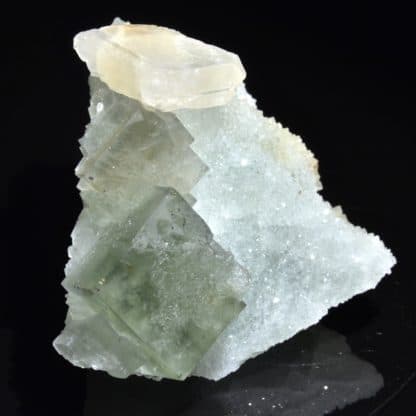 Fluorite verte et baryte, L'Avellan, Var.