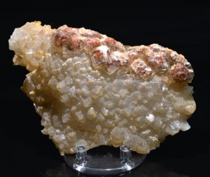 Quartz et fluorine rouge, L'Argentolle, Saône-et-Loire, Morvan.