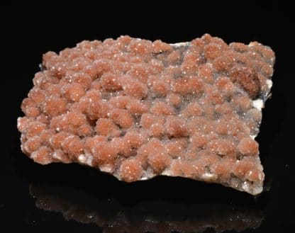 Quartz rouge et torbernite, Entraygues sur Truyère, Aveyron.