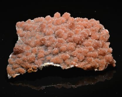 Quartz rouge et torbernite, Entraygues sur Truyère, Aveyron.