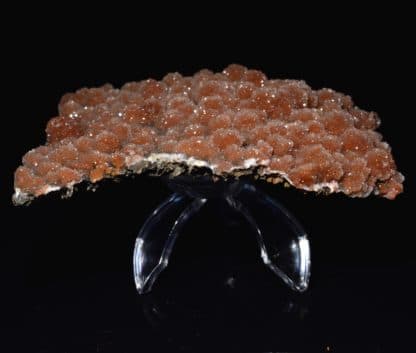 Quartz rouge et torbernite, Entraygues sur Truyère, Aveyron.