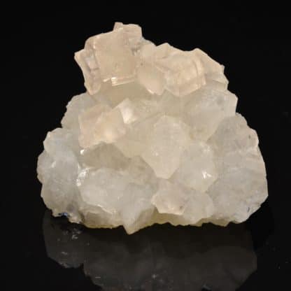 Fluorine et quartz, mine de Marsanges, près de Langeac, Haute-Loire.