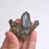 Quartz à chlorite brune, La Lauzière, Savoie.