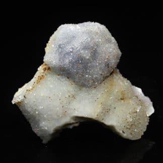 Fluorine, quartz, carrière du Pont des Bouyges, Moustier-Ventadour, Corrèze.