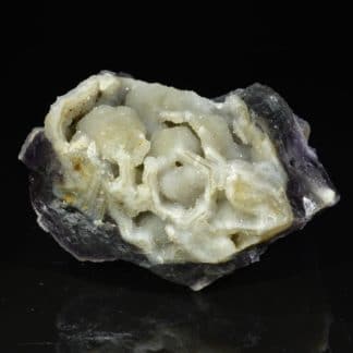 Fluorine, quartz, carrière du Pont des Bouyges, Moustier-Ventadour, Corrèze