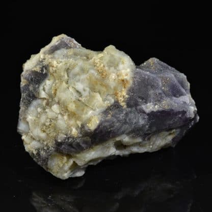 Fluorine, quartz, carrière du Pont des Bouyges, Moustier-Ventadour, Corrèze