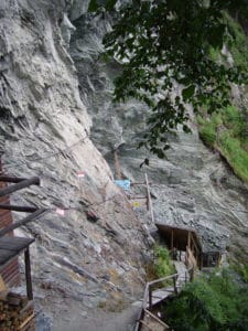Knappenwand en Autriche, le gîte, sa géologie et ses minéraux (épidote).
