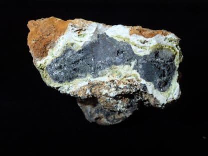 Hydroxylpyromorphite, pyromorphite, galène et cérusite de l'Argentolle.