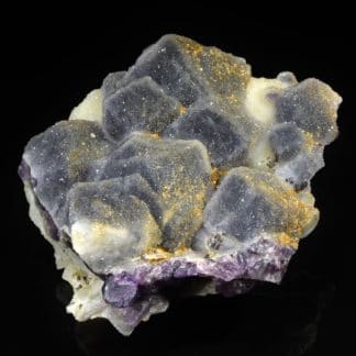 Fluorine, quartz, carrière du Pont des Bouyges, Moustier-Ventadour, Corrèze