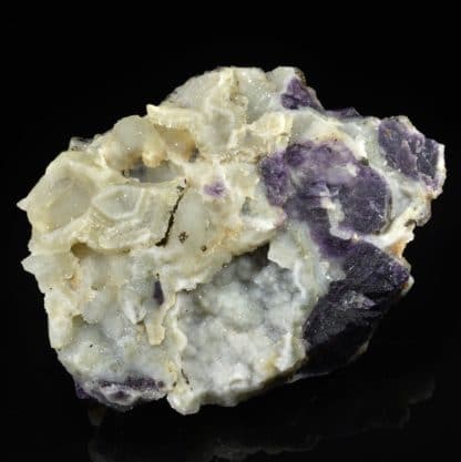 Fluorine, quartz, carrière du Pont des Bouyges, Moustier-Ventadour, Corrèze