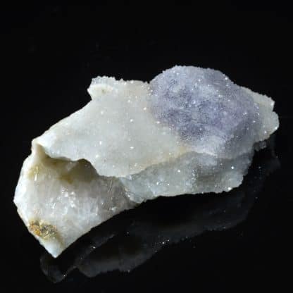 Fluorine, quartz, carrière du Pont des Bouyges, Moustier-Ventadour, Corrèze