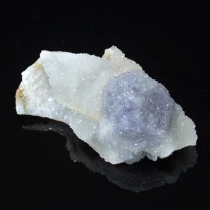 Fluorine, quartz, carrière du Pont des Bouyges, Moustier-Ventadour, Corrèze