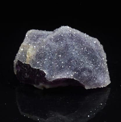 Fluorite et quartz, carrière du Pont des Bouyges, Moustier-Ventadour, Corrèze.