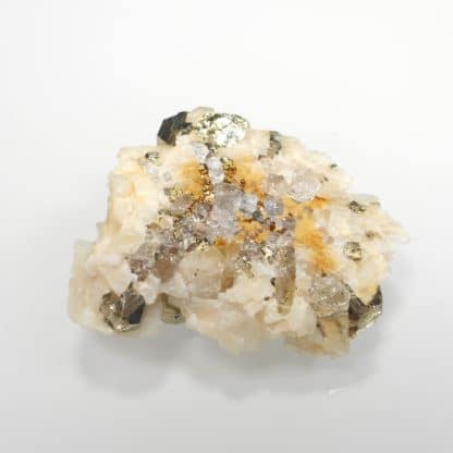 Pyrite et dolomite, mine de Saint-Pierre-de-Mésage, Isère.