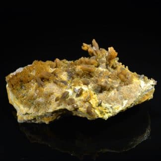 Pyromorphite, mine du Rossignol, Chaillac, Indre.