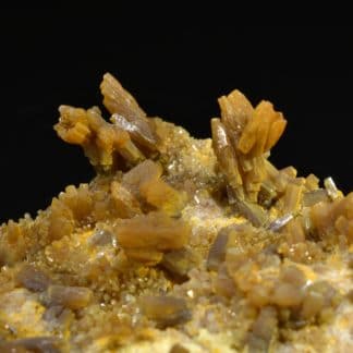 Pyromorphite, mine du Rossignol, Chaillac, Indre.