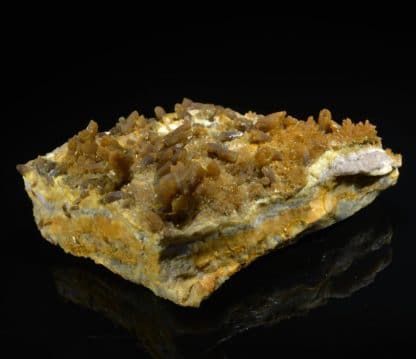 Pyromorphite, mine du Rossignol, Chaillac, Indre.