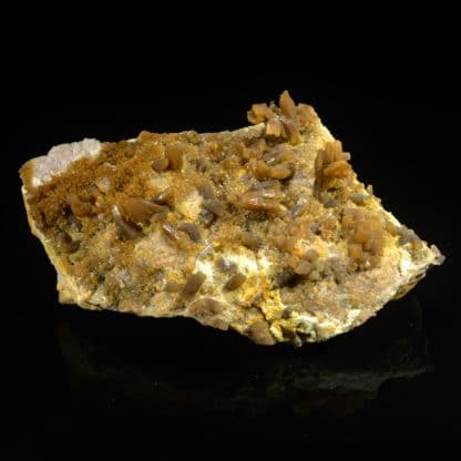 Pyromorphite, mine du Rossignol, Chaillac, Indre.