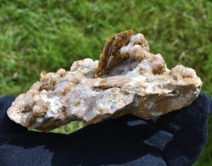 Barytine et quartz, Cabrières, Hérault
