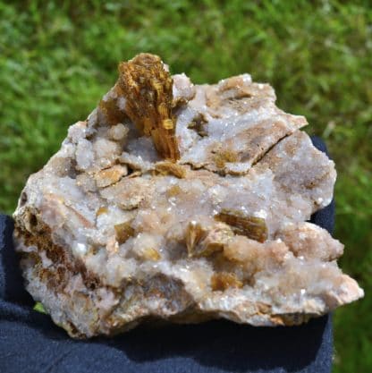 Barytine et quartz, Cabrières, Hérault