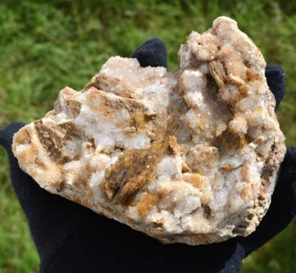 Barytine et quartz, Cabrières, Hérault