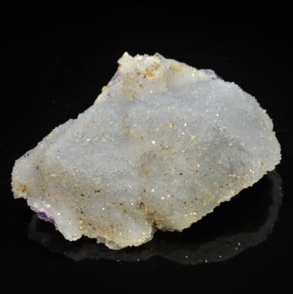 Fluorine, quartz, carrière du Pont des Bouyges, Moustier-Ventadour, Corrèze