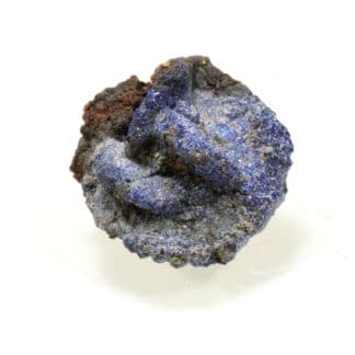 Pseudomorphose de bournonite en azurite, Usclas-du-Bosc, Loiras, Hérault.