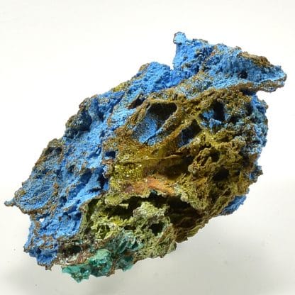 Cyanotrichite, Salsigne, Aude.