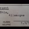 Argent natif de la mine Pöhla.