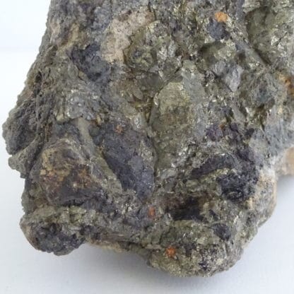 Sphalérite et arsénopyrite de la mine de La Bessette, Puy-de-Dôme.