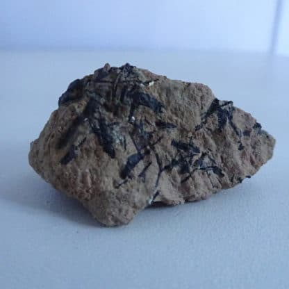 Yttrotantalite (tantale d'yttrium) de Chedeville, Ambazac, Limousin (87).
