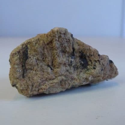 Yttrotantalite (tantale d'yttrium) de Chedeville, Ambazac, Haute-Vienne (87), Limousin.