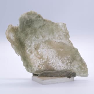 Byssolite sur calcite, Combe-de-la-Selle, Isère.