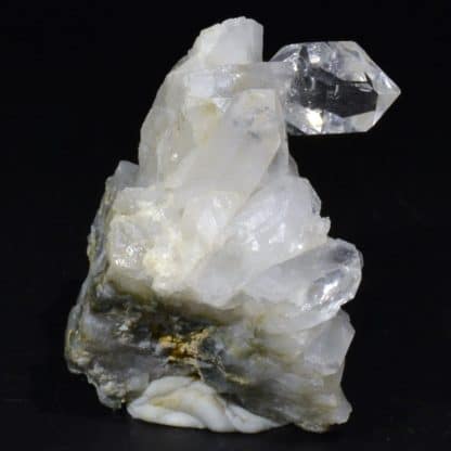 Quartz sceptre, vallée du Ferrand, Clavans et Besse, Oisans, Isère, France.