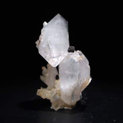 Quartz et sidérite, Tunnel d'Orelle, Savoie.