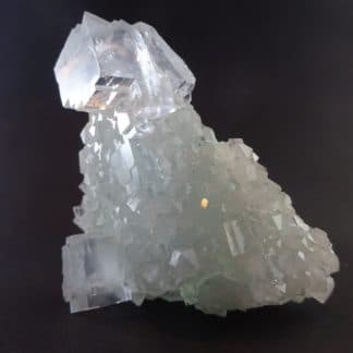 Fluorite et quartz, Marsanges, secteur Langeac, Haute-Loire (Auvergne).