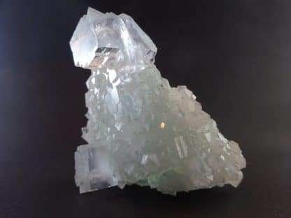 Fluorite et quartz, Marsanges, secteur Langeac, Haute-Loire (Auvergne).