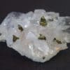 Quartz, Fluorine, Chalcopyrite de Montroc, Tarn.