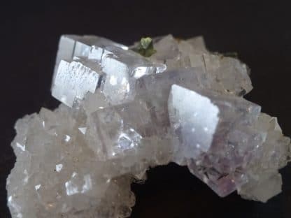 Quartz, Fluorine, Chalcopyrite de Montroc, Tarn.