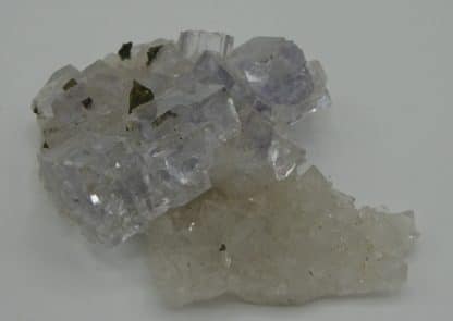 Quartz, Fluorine, Chalcopyrite de Montroc, Tarn.