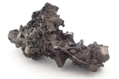 Pyrolusite, Roßbach Mine, Raubach, Rhénanie-Palatinat, Allemagne.