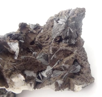 Pyrolusite, Roßbach Mine, Allemagne.