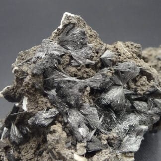 Pyrolusite, Roßbach Mine, Allemagne.