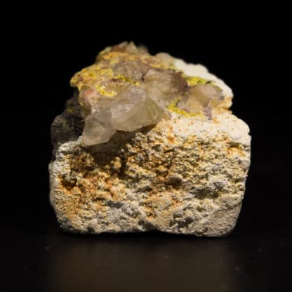 Galène et pyromorphite, L'Argentolle, Saint-Prix, Saône-et-Loire.