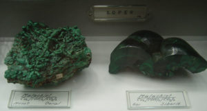 Malachite, Oural et Sibérie.