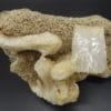 Stilbite, Calcite, Berufjord, Djúpavogshreppur, Eastern Region, Islande.