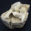 Stilbite, Calcite, Berufjord, Djúpavogshreppur, Eastern Region, Islande.