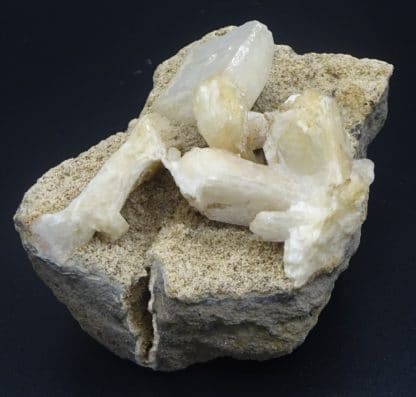 Stilbite, Calcite, Berufjord, Djúpavogshreppur, Eastern Region, Islande.